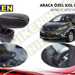 FORD FIESTA 2009- ARACA ÖZEL KOL DAYAMA SİYAH