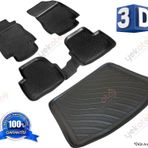 Ford Fiesta 2019 Model 3D Havuzlu Paspas
