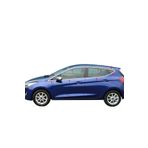 Ford Fiesta Cam Çıtası Kromu Nikelaj Komple 2018 Sonrası