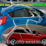 Ford Fİesta Krom Cam Çıtası 8 Parça 2009 Üzeri