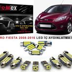Ford Fiesta Led İç Aydınlatma Ampul Seti Femex Parlak Beyaz