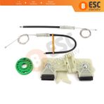 Ford Fiesta Mk5 Jh Jd Be256 2001-2008 4/5 Kapı 2S61a23201 İçin Ön Sol Kapı Cam Kriko Tamir Seti