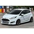 Ford Fiesta Mk6 Aero Yan Marşpiyel Seti Mat Siyah Plastik 2 Adet 2008-2017