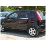 Ford Fiesta Tk 2002-2008 Paslanmaz Çelik 4 Parça Krom Cam Çıtası
