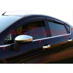 Ford Fiesta Tk 2009 2017 Paslanmaz Çelik 8 Parça Krom Cam Çıtası