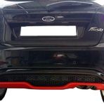 Ford Fiesta Uyumlu (2009-2016) St Desing Arka Tampon Eki - Difüzör (Plastik)