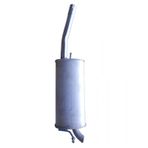 Ford Fiesta Uyumlu Diesel Arka Susturucu Egzoz 01-07.