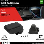 Ford Fiesta Uyumlu Kol Dayama Kolçak ABS Vidalı Siyah 2009-2017 A+Kalite Parça