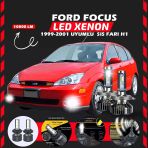 Ford Focus 1 1999-2001 Sis Farı Uyumlu Şimşek Etkili Led Xenon Premium Series H1