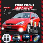 Ford Focus 1 1999-2001 Sis Farı Uyumlu Şimşek Etkili Led Xenon Pro Series H1