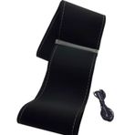 Ford Focus 1 Uyumlu Noktalı Nubuk Alcantara Dikmeli Direksiyon Kılıfı Gri Yüzüklü(1999-2005)