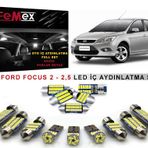 Ford Focus 2 -2,5 LED İç Aydınlatma Ampul Seti FEMEX Parlak Beyaz