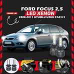 Ford Focus 2.5 2008-2011 Uzun Far Uyumlu Şimşek Etkili Led Xenon Premium Series H1
