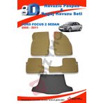 Ford Focus 2 Sedan 2004-2011 Bej Paspas ve Bagaj Havuzu