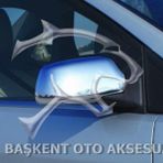 Ford Focus 2005-2008 Krom 2 Parça Ayna Kapağı