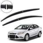 Ford Focus 3 2012-2018 Krom Çıtalı Cam Rüzgarlığı
