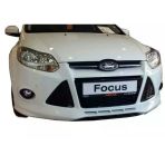 Ford Focus 3 İcin Hatchback (2012-2015) On Tampon Ek (Plastik)