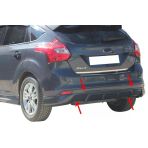 Ford Focus 3 İcin Hatchback Arka Tampon Alti Fiber 2011-2014