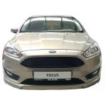 Ford Focus 3 İcin Hatchback - Sedan Uyumlu (2015 - 2018) Sonrasi On Tampon Ek (Plastik)