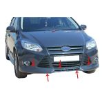 Ford Focus 3 İcin On Tampon Alti Fiber 2011-2014