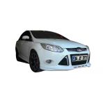 Ford Focus 3 İcin Sedan (2012-2015) On Tampon Ek (Plastik)
