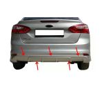 Ford Focus 3 İcin Sedan Arka Tampon Alti Fiber 2011-2014