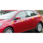 Ford Focus 3 Krom Cam Çıtası 8 prç. 2010-2018 Arası P. Çelik (HB)