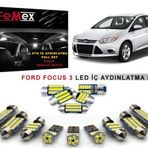 Ford Focus 3 LED İç Aydınlatma Ampul Seti FEMEX Parlak Beyaz