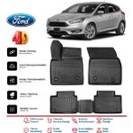 Ford Focus 3,5 Hatchback 2014-2018 4.5d Premium Havuzlu Siyah Paspas Takımı Kokusuz
