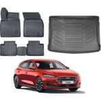Ford Focus 5 Hatchback 2021 Model Tamir Kitli Bagaj Havuzu Paspas Takımı Maxi Eva Serisi - Siyah