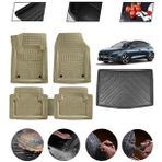 Ford Focus 5 Station Wagon Alt Uyumlu Paspas Araca Özel Bagaj Havuzu MBS Bej