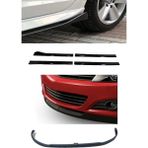 Ford Focus Flaplı Yan Marşpiyel Eki Ve 2 Parça Lip Siyah Ön Tampon Eki Set