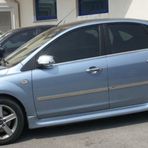 Ford Focus HB 2008-2011 Paslanmaz Çelik 4 Parça Krom Cam Çıtası