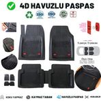 Ford Focus HB 2017 HAVUZLU ÜNIVERSAL MAXİ PASPAS SİYAH