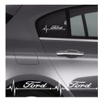Ford Focus İçin Uyumlu Aksesuar Oto Ritim Sticker 2 Adet 20 9 Cm