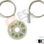 Ford Focus Mk1 1998-2005 4/5 Kapi Hatchback Sedan Wagon 1138204 Icin Arka Sol Cam Kriko Tamir Seti