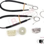Ford Focus Mk1 2000-2007 4/5 Kapi 6S4z5423201ba Icin Elektrikli On Sol Kapi Cam Kriko Tamir Seti