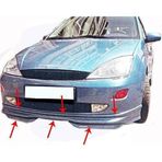 Ford Focus Uyumlu 1 Ön Tampon Altı Fiber 1998-2002
