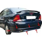 Ford Focus Uyumlu 1 Sedan Arka Tampon Altı Fiber 1998-2005