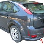 Ford Focus Uyumlu 2 Hatchback Arka Tampon Altı Fiber 2005-2007