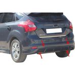 Ford Focus Uyumlu 3 Hatchback Arka Tampon Altı Fiber 2011-2014