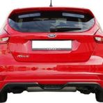 Ford Focus Uyumlu 3 Hatchback Makyajlı (2015-2018) Arka Tampon Eki - Difüzör (Plastik)