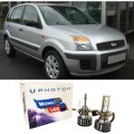Ford Fusion Led Xenon Uzun + Kısa Far Ampulü H4 Mono Yeni Seri Beyaz