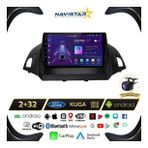 Ford Kuga 2+64GB Android 13 Kablosuz Carplay 2013-2018 Navigasyon Multimedya Sistemi