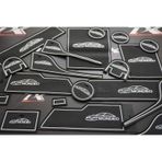 Ford Mondeo 2013 - 2016 Araç Içi Silikon Kaymaz Ped Kaplama Seti (547228994)