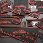 Ford Mondeo 2013 - 2016 Araç İçi Silikon Kaymaz Ped Kaplama Seti