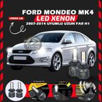 Ford Mondeo Mk4 2007-2014 Uzun Far Uyumlu Şimşek Etkili Led Xenon Premium Series H1