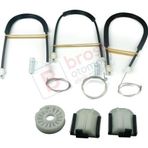 Ford Mondeo Mk4 Ba7 2007-2015 4/5 Kapı 7S71a23200 İçin Ön Sağ Kapı Cam Kriko Tamir Seti