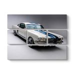 Ford Mustang Cobra Tablosu 126 x 96-5 Parçalı