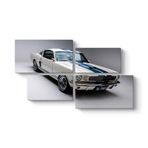 Ford Mustang Cobra Tablosu 143 x 83-4 Parçalı